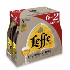 Leffe Blond 33cl 6+2 Gratis