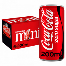 Coca Cola Zero Mini Blik 20cl