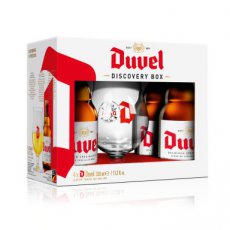 Duvel 4x33cl + Glas