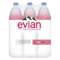 Evian pet 6x1.5L