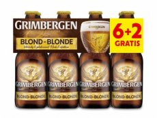 Grimbergen Blond (6+2 Gratis) clip 8x33cl