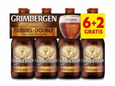 Grimbergen Bruin ( 6+2 Gratis) clip 8x33cl