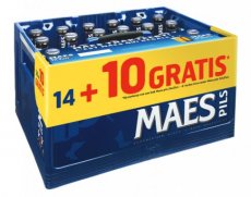 Maes Pils 24x25cl Incl. Leeggoed 4.50