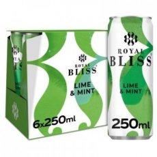 Royal Bliss Lime & Mint blik 6 x 25cl
