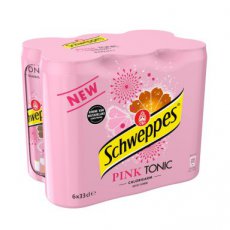 Schweppes Pink Tonic 6x33cl