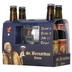 St. Bernardus geschenk 4x33cl