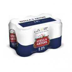 Stella Artois 0.0% Blik 6x33cl
